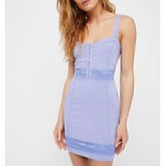 Free People Lace Me Up Bodycon dress - Picture 1 of 6